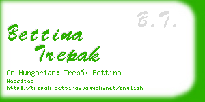 bettina trepak business card